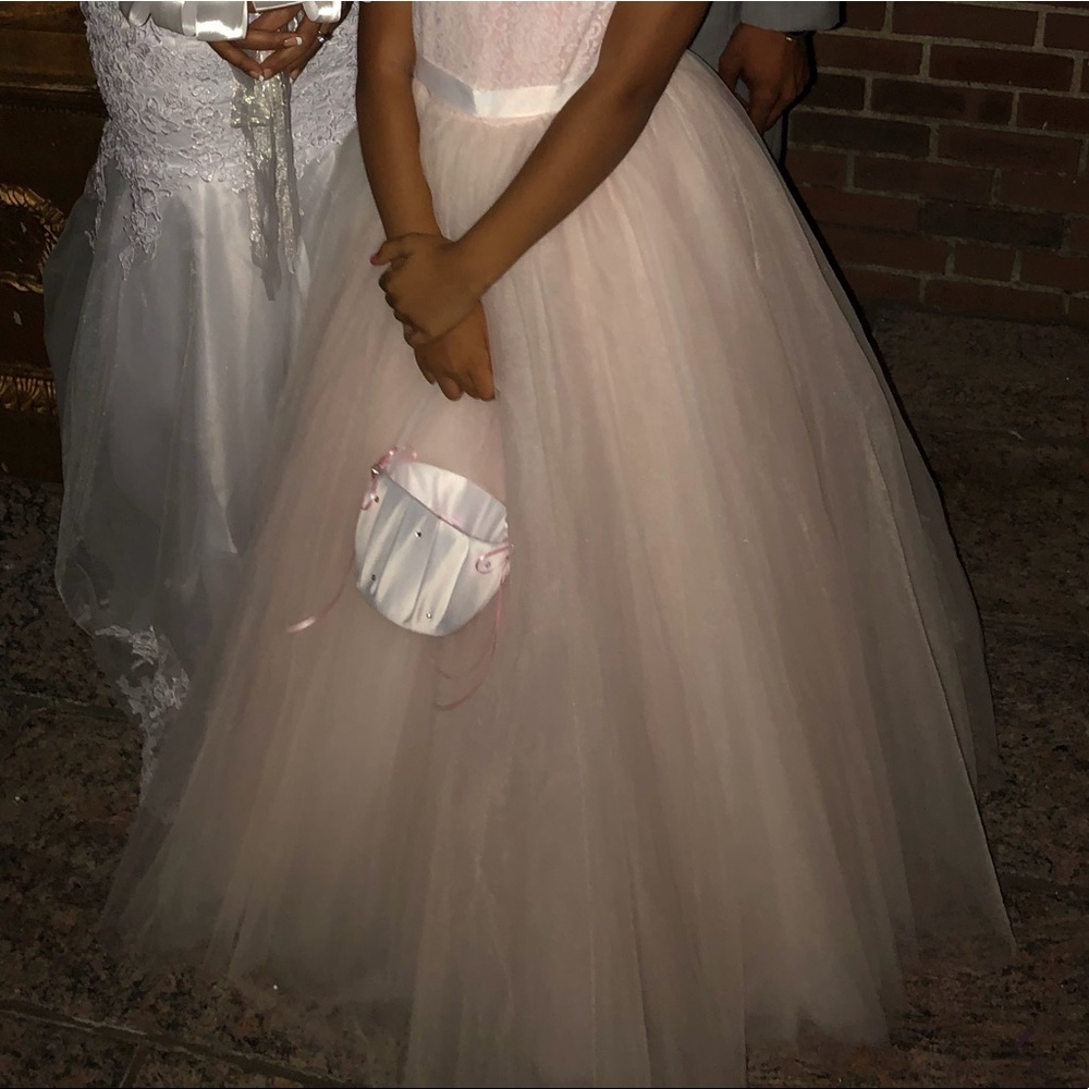 David’s bridal flower girl dress - Picture 6 of 8